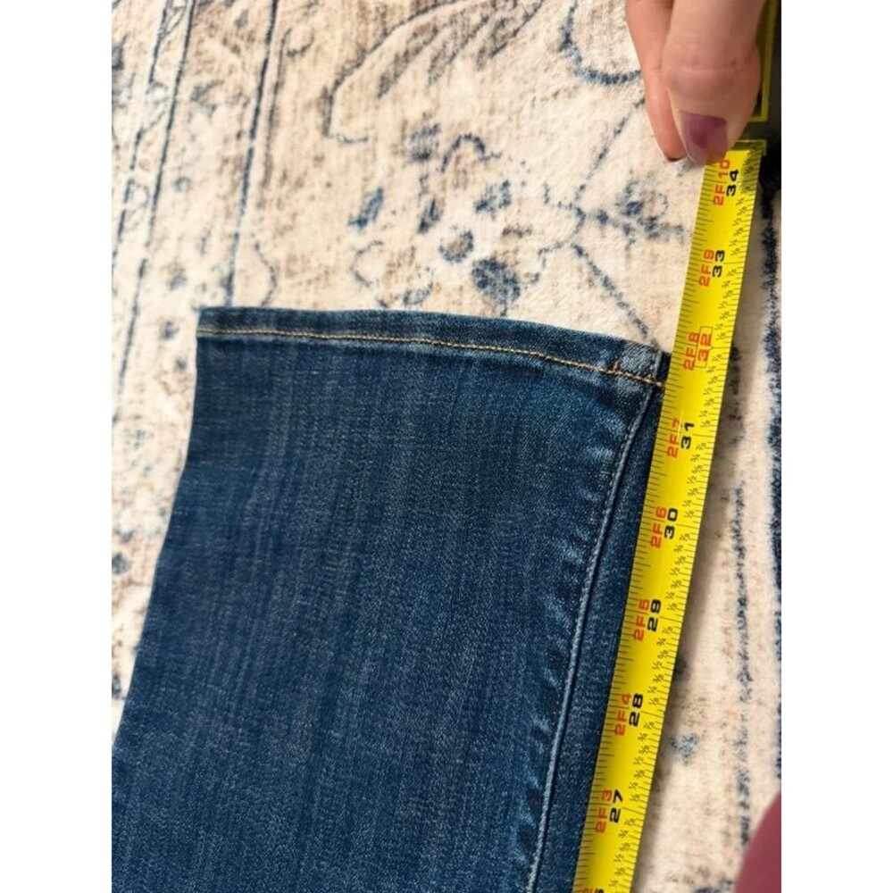 White House black market mid rise bootcut jeans sz 2 - Picture 3 of 4